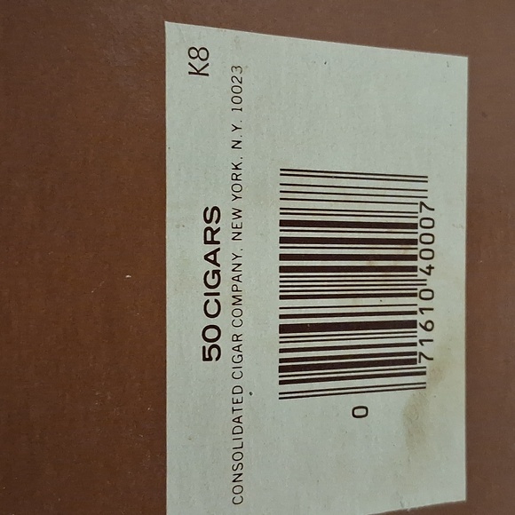 Vintage Murial Cigar Box - Picture 5 of 5